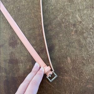 Light pink Jcrew belt size medium EUC